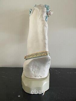 Cybis Satin Porcelain Horse Head Figurine