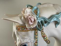 Cybis Satin Porcelain Horse Head Figurine