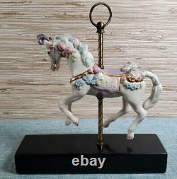 Cybis Sugarplum Porcelain Carousel Horse 12 1983 L/Edition Collectible #189/750