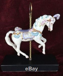 Cybis Sugarplum Porcelain Carousel Horse 12 1983 L/Edition Collectible #718/750