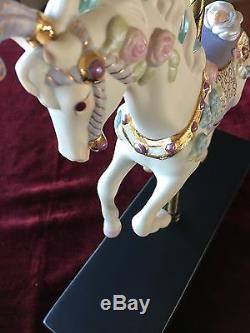 Cybis Sugarplum Porcelain Carousel Horse 12 1983 L/Edition Collectible #718/750