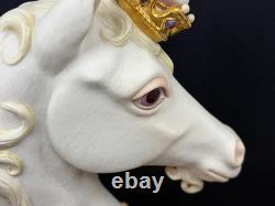 Cybis Unicorn Head Figurine Prince Brocade Limited Edition