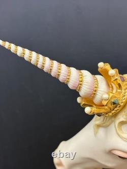 Cybis Unicorn Head Figurine Prince Brocade Limited Edition