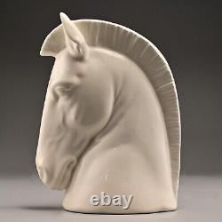 DAISA LLADRO HISPANIA Original Vintage Signed Porcelain Horse Head Bust Statue