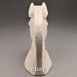 DAISA LLADRO HISPANIA Original Vintage Signed Porcelain Horse Head Bust Statue