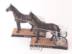 Dan Patch Hoosier Park Horse Bobblehead Figure Model Harrah's Casino Set of 2