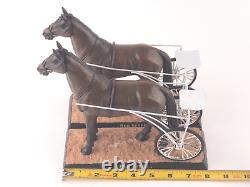 Dan Patch Hoosier Park Horse Bobblehead Figure Model Harrah's Casino Set of 2