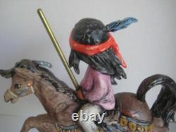 Degrazia Merry Little Indian Goebel Figurine 1985 #12446/12500 10th Anniv