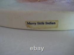 Degrazia Merry Little Indian Goebel Figurine 1985 #12446/12500 10th Anniv
