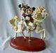 Disney's Lenox 2008 Mickey's Carousel Romance W Minnie Figurine