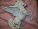 Enesco Porcelain Fantasy Wing Horse Unicorn Santiago Statue Figurine Pegasus