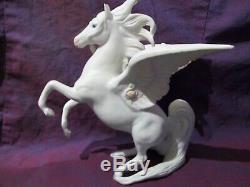 ENESCO Porcelain fantasy Wing Horse Unicorn santiago Statue Figurine PEGASUS