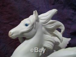 ENESCO Porcelain fantasy Wing Horse Unicorn santiago Statue Figurine PEGASUS