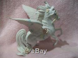 ENESCO Porcelain fantasy Wing Horse Unicorn santiago Statue Figurine PEGASUS