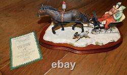 EXCELLENT! NEW SCHMID LOWELL DAVIS WHAT RAT RACE #190/1200 withCOA SLEIGH RIDE