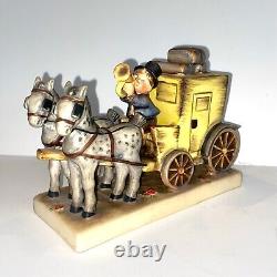 EXCELLENT Vintage Goebel HUMMEL Figurine The Mail Is Here #226 Stagecoach