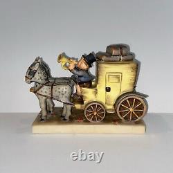 EXCELLENT Vintage Goebel HUMMEL Figurine The Mail Is Here #226 Stagecoach