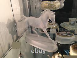 EXCLUSIVE Russian Imperial Lomonosov Porcelain Figurine Arabian Horse Breed Rare