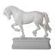 Exclusive Russian Imperial Lomonosov Porcelain Figurine Friesian Horse Breed