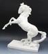 Early 20c Royal Dux Porcelain Majestic Rearing Horse Statue Figurine 16 Tall
