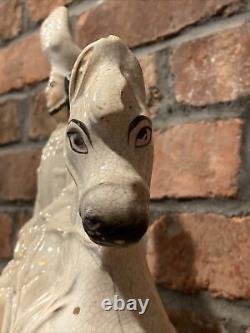 Early Antique Porcelain 15 Staffordshire Horse And Rider Figurine Must See