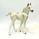 Early Hagen Renaker White Gray Small Zilla Arabian Horse Foal Mint Orig. Sticker