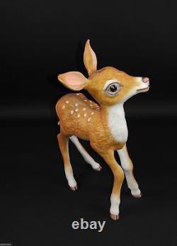 Edward Marshall Boehm Porcelain FAWN 400-90 Horse & Feather Logo Deer