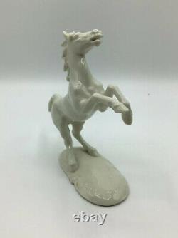 Elegant Vintage Nymphenburg Porcelain Horse/Stallion- 6 August Gohring Figurine