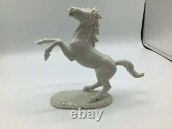 Elegant Vintage Nymphenburg Porcelain Horse/Stallion- 6 August Gohring Figurine