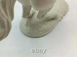 Elegant Vintage Nymphenburg Porcelain Horse/Stallion- 6 August Gohring Figurine