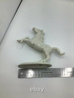 Elegant Vintage Nymphenburg Porcelain Horse/Stallion- 6 August Gohring Figurine