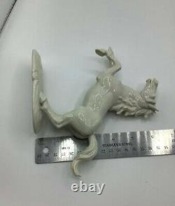 Elegant Vintage Nymphenburg Porcelain Horse/Stallion- 6 August Gohring Figurine