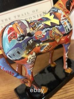 Ellen Sokoloff 2004 the Trail of Painted Ponies ROUTE 66 Horse Numbered 8