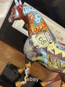 Ellen Sokoloff 2004 the Trail of Painted Ponies ROUTE 66 Horse Numbered 8