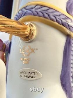Estate Collection Lot of 3 Lenox Carousel Horse Figurines Hand Painted Porcelain