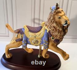 Estate Collection Lot of 3 Lenox Carousel Horse Figurines Hand Painted Porcelain