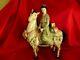 Exquisite Porcelain Lady On Horse Figurine From Chinaramic Enterprise, Ltd
