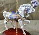 Franklin Mint Carousel Majesty Horse Porcelain Figurine Lynn Lupetti