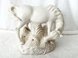 Fabulous Maitland Smith White Porcelain Horse Hand Made