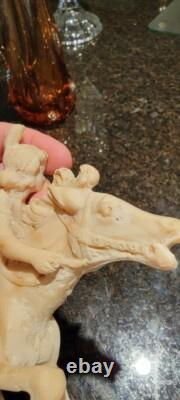 Figurine Women on a Horse