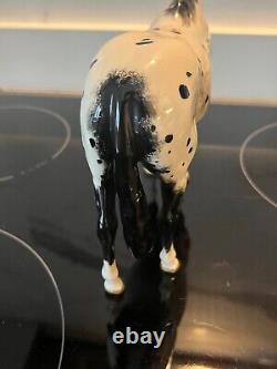 First Version Beswick 1772 Appaloosa Stallion Gloss Horse Figure 20cm. Spotted