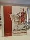 Fitz & Floyd Damask Holiday Santa On Horse Extra-large Figurine New In Box Nos