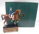 Fitz And Floyd Equestrian Collection Male Rider Figurine #68-111 With Box