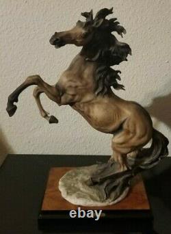 Florence Giuseppe Armani RAMPANT HORSE Porcelain Ltd Edition Low number figurine