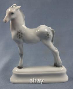 Foal Horse Figure Horse Porcelain Rosenthal Figure Porcelain Figurine 1965