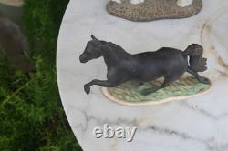 Franklin Mint Great Horses of the World, Arabian, Clydesdale, Tenn. Walking