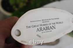 Franklin Mint Great Horses of the World, Arabian, Clydesdale, Tenn. Walking