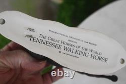 Franklin Mint Great Horses of the World, Arabian, Clydesdale, Tenn. Walking