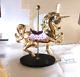 Franklin Mint House Of Faberge -rare Unicorn Figurine -the Golden Carousel