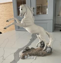 Franklin Mint Pamela Du Boulay Porcelain Horse Silver